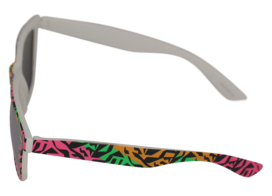 Wayfarer zonnebril met gekleurd dierenprint - sunlooper.nl - billede 2