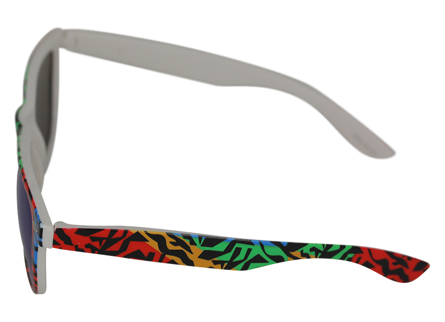 Wayfarer zonnebril met spiegelglas - sunlooper.nl - billede 2