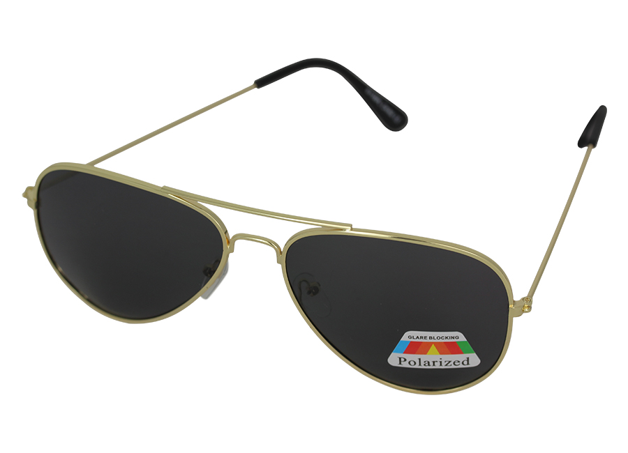 Polaroid aviator zonnebril