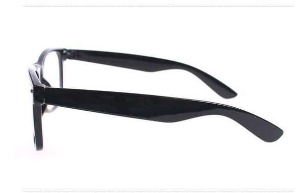 Wayfarer zonder sterkte in zwart - sunlooper.nl - billede 2
