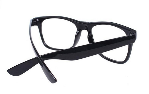 Wayfarer zonder sterkte in zwart - sunlooper.nl - billede 3