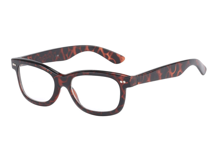 Bruine wayfarer bril 