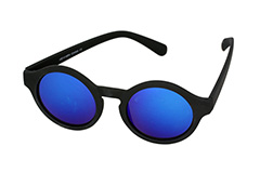 Matte zonnebril met spiegelglas - Design nr. 1128