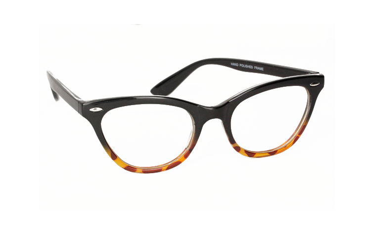 Cat eye bril zonder strekte - Design nr. 3023