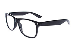 Wayfarer zonder sterkte in zwart - Design nr. 303
