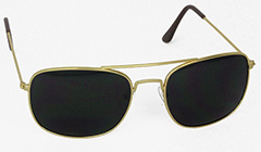 Gouden a la Randolph pilotenbril.  - Design nr. 3091