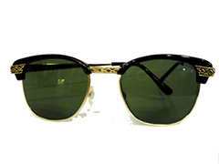 Goedkope clubmaster zonnebril - Design nr. 524